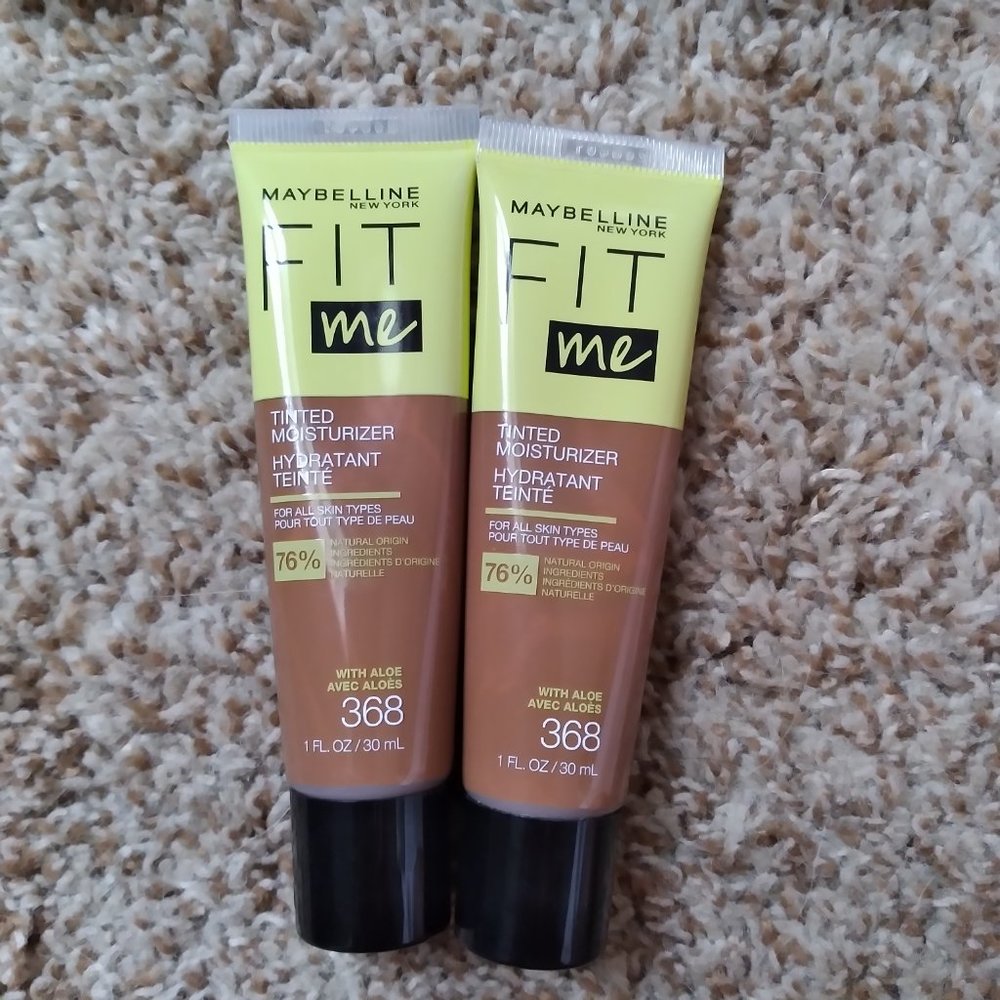 7 Maybelline Fit Me Tinted Moisturizers - NEW! - Picture 4 of 6